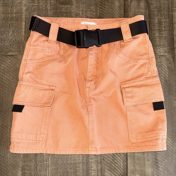 Topshop Dresses & Skirts - Like New Topshop cinnamon orange corduroy mini skirt